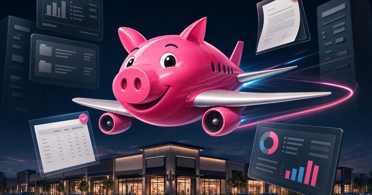 AppFolio vs Yardi vs PigJet for NNN Landlords | PigJet visual summary