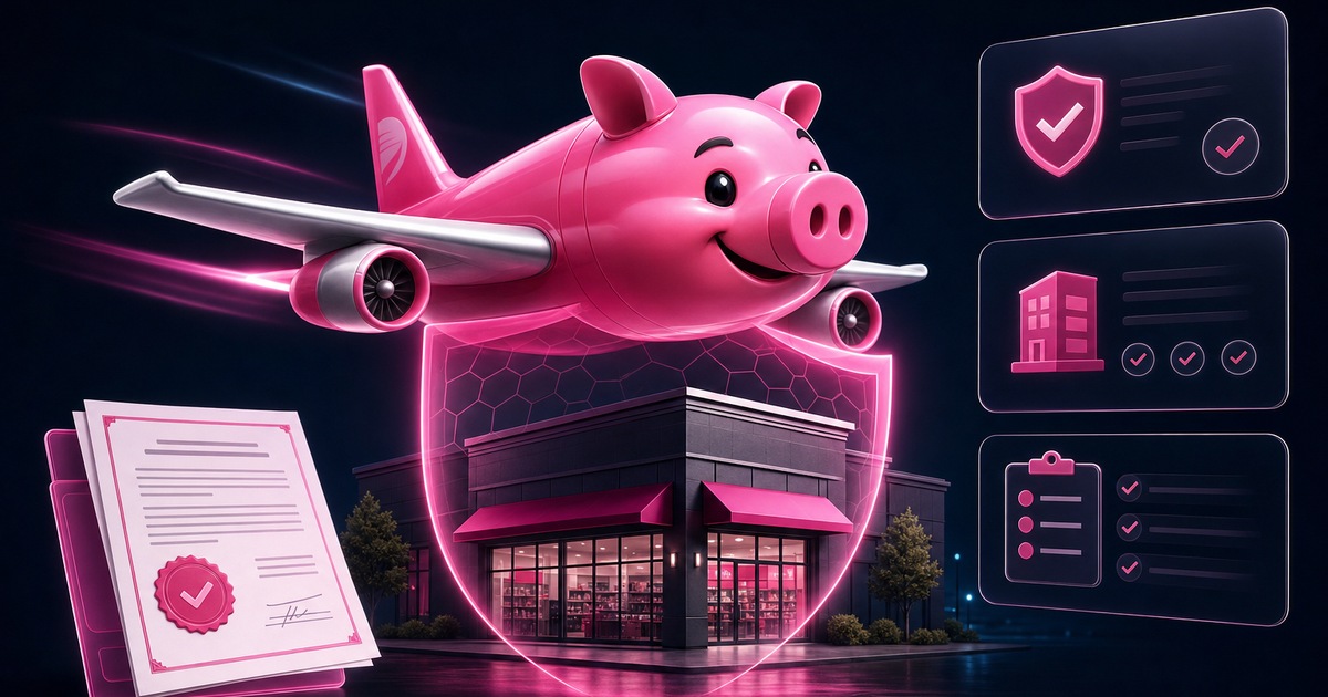 PigJet-style NNN property insurance workflow showing lease requirements, COI verification, tenant coverage, and renewal tracking for commercial landlords.